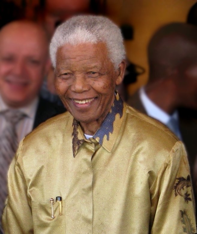 Nelson Mandela fashionable African president