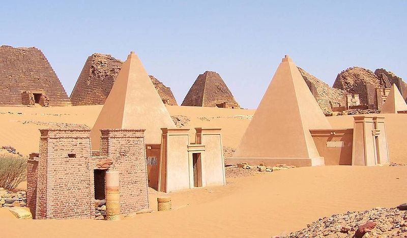 African wonder pyramids, Sudan