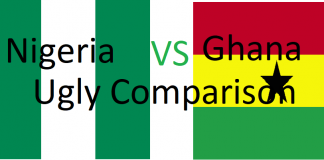 Nigeria Vs. Ghana: Ugly comparison