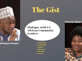 Her Dialogue with US African Community Leaders