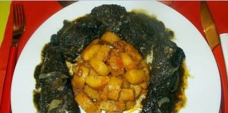 How to cook Mbongo Tchopi