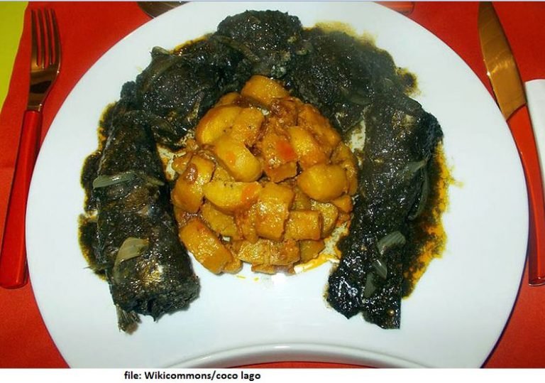 How to cook Mbongo Tchopi