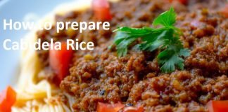How to Prepare Cabidela Rice