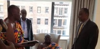 NYC Deputy Mayor Visits Asante- Ghana King