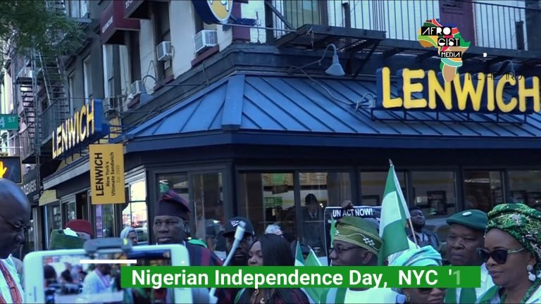 Nigerian Independence Day Parade-NYC’19 -National Anthems and Procession