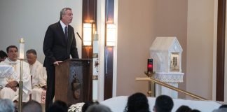 NYC Mayor Eulogized the Slain NYPD- Detective Brian MULKEEN