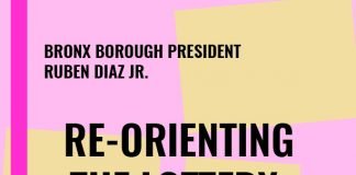 Bronx Borough President Diaz Calls for New York State Lottery Reform