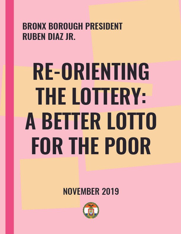 Bronx Borough President Diaz Calls for New York State Lottery Reform