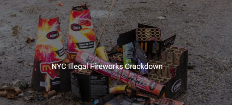 New York City Announces Illegal Fireworks Crackdown