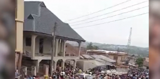 Nigerians Looted Food-Hoard Warehouses Nigeria Looted Food-Hoard Warehouses