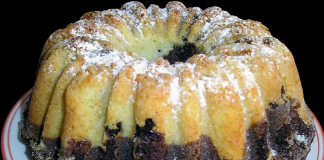 Cocoa Lemon Cake Recipe| A Must-Have Winter Treat Cocoa lemon cake