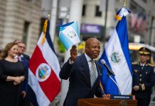 NYC Mayor Flag Ceremony of Central American Countries