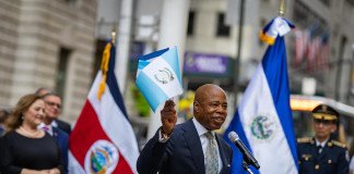 NYC Mayor Flag Ceremony of Central American Countries
